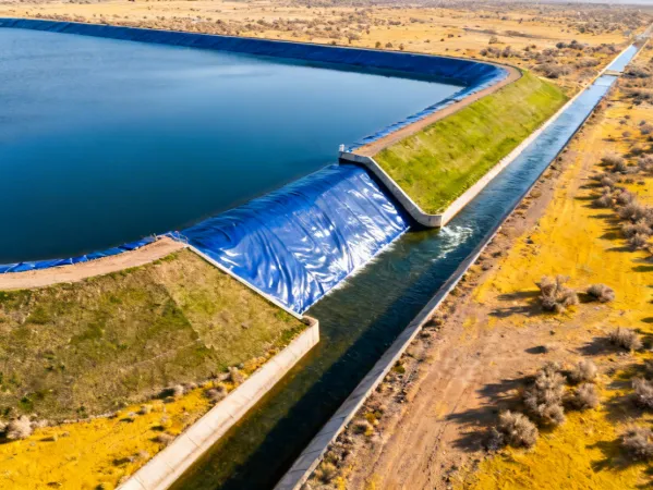 Water Management Geomembrane Application